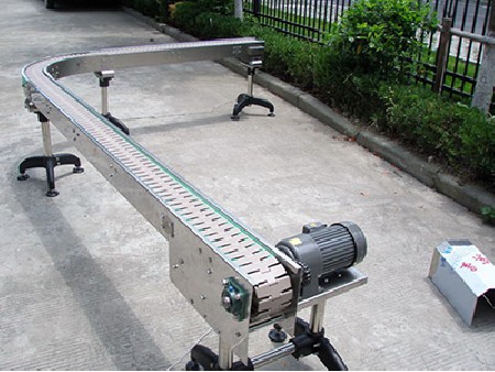 Chain plate conveyor