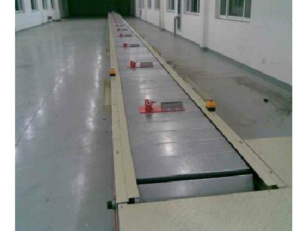 Chain plate conveyor